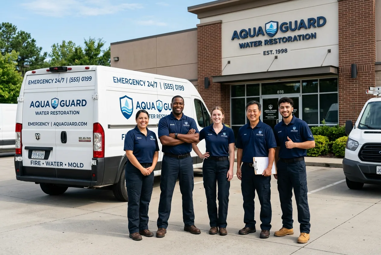 Humble Water Damage Restoration professional team